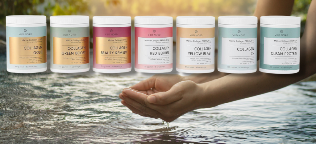 Kollagen pulver Styrker hudens elastisitet